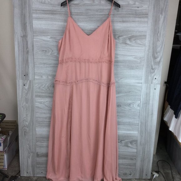 LOST INK PLUS Cami Maxi Dress Size 4X - Picture 3 of 7